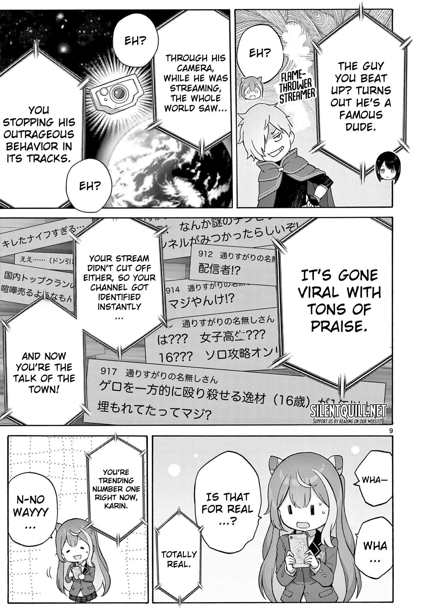 Ojousama-kei Teihen Dungeon Haishinsha, Meiwaku-kei wo Bokottara Bazutte Densetsu ni Nattemasu wa!? Chapter 2 page 10