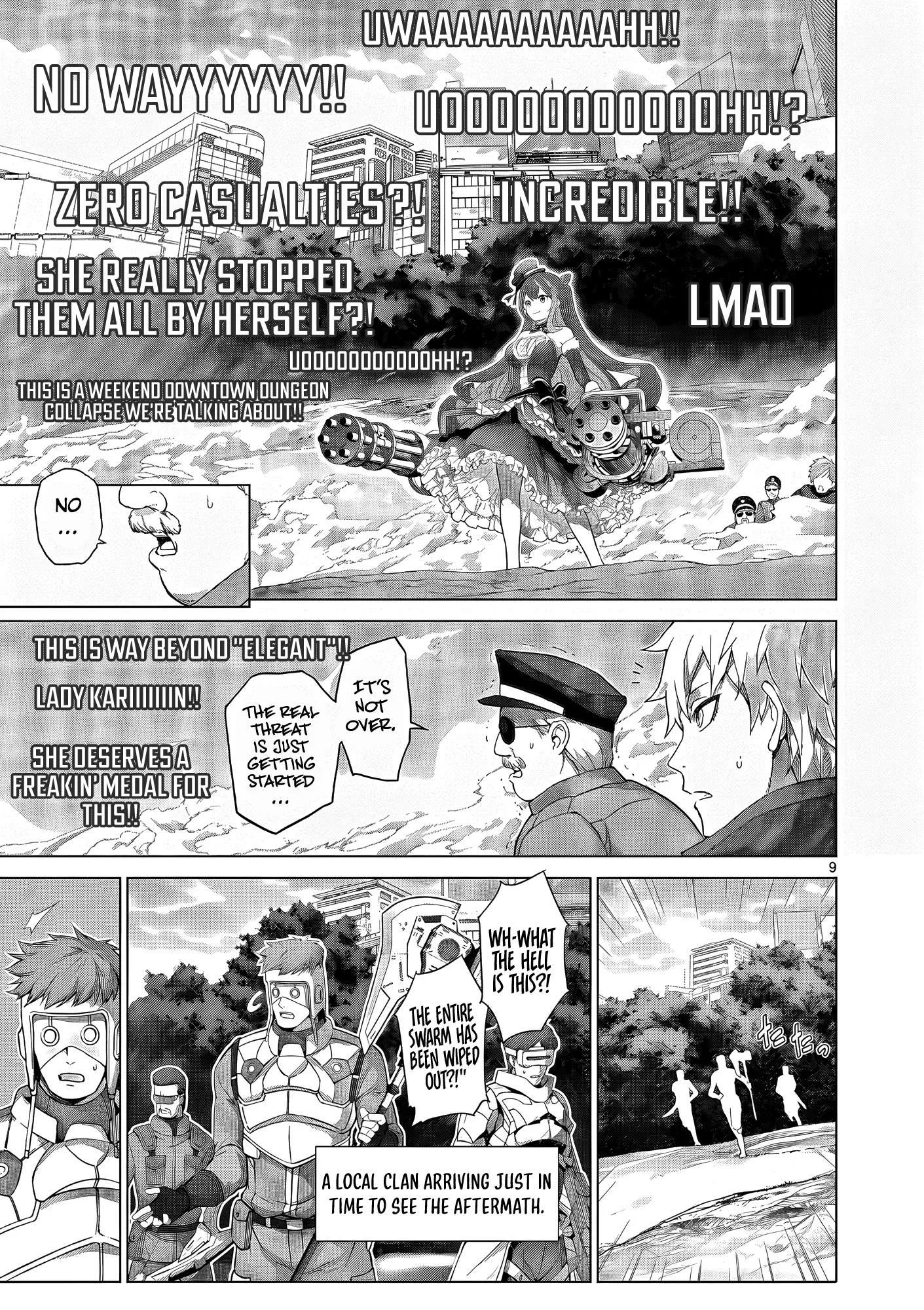 Ojousama-kei Teihen Dungeon Haishinsha, Meiwaku-kei wo Bokottara Bazutte Densetsu ni Nattemasu wa!? Chapter 20 page 10