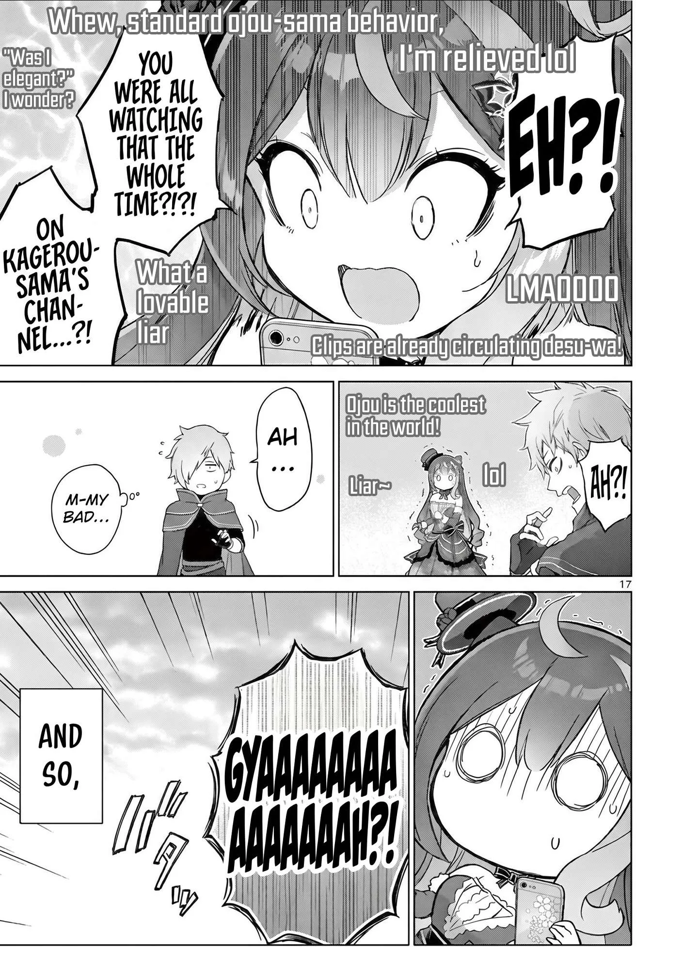 Ojousama-kei Teihen Dungeon Haishinsha, Meiwaku-kei wo Bokottara Bazutte Densetsu ni Nattemasu wa!? Chapter 21 page 16