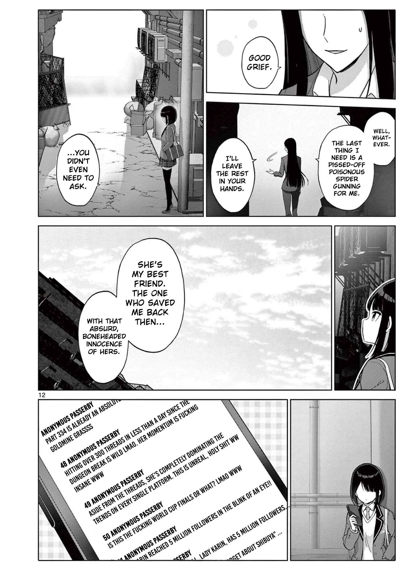 Ojousama-kei Teihen Dungeon Haishinsha, Meiwaku-kei wo Bokottara Bazutte Densetsu ni Nattemasu wa!? Chapter 22 page 13