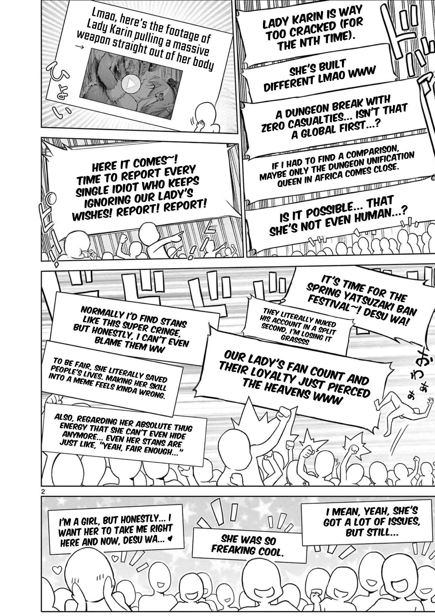 Ojousama-kei Teihen Dungeon Haishinsha, Meiwaku-kei wo Bokottara Bazutte Densetsu ni Nattemasu wa!? Chapter 22 page 3