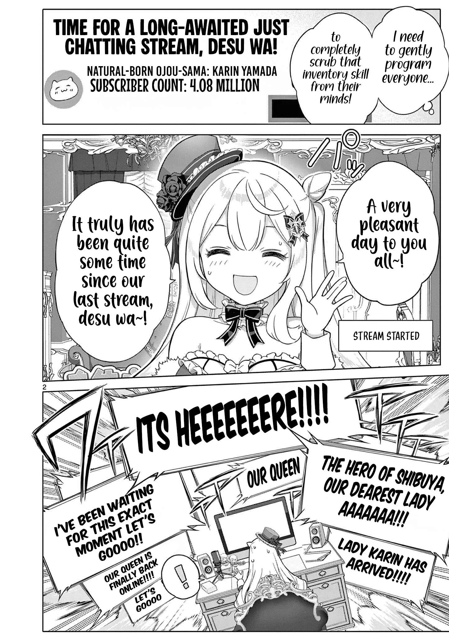 Ojousama-kei Teihen Dungeon Haishinsha, Meiwaku-kei wo Bokottara Bazutte Densetsu ni Nattemasu wa!? Chapter 23 page 3