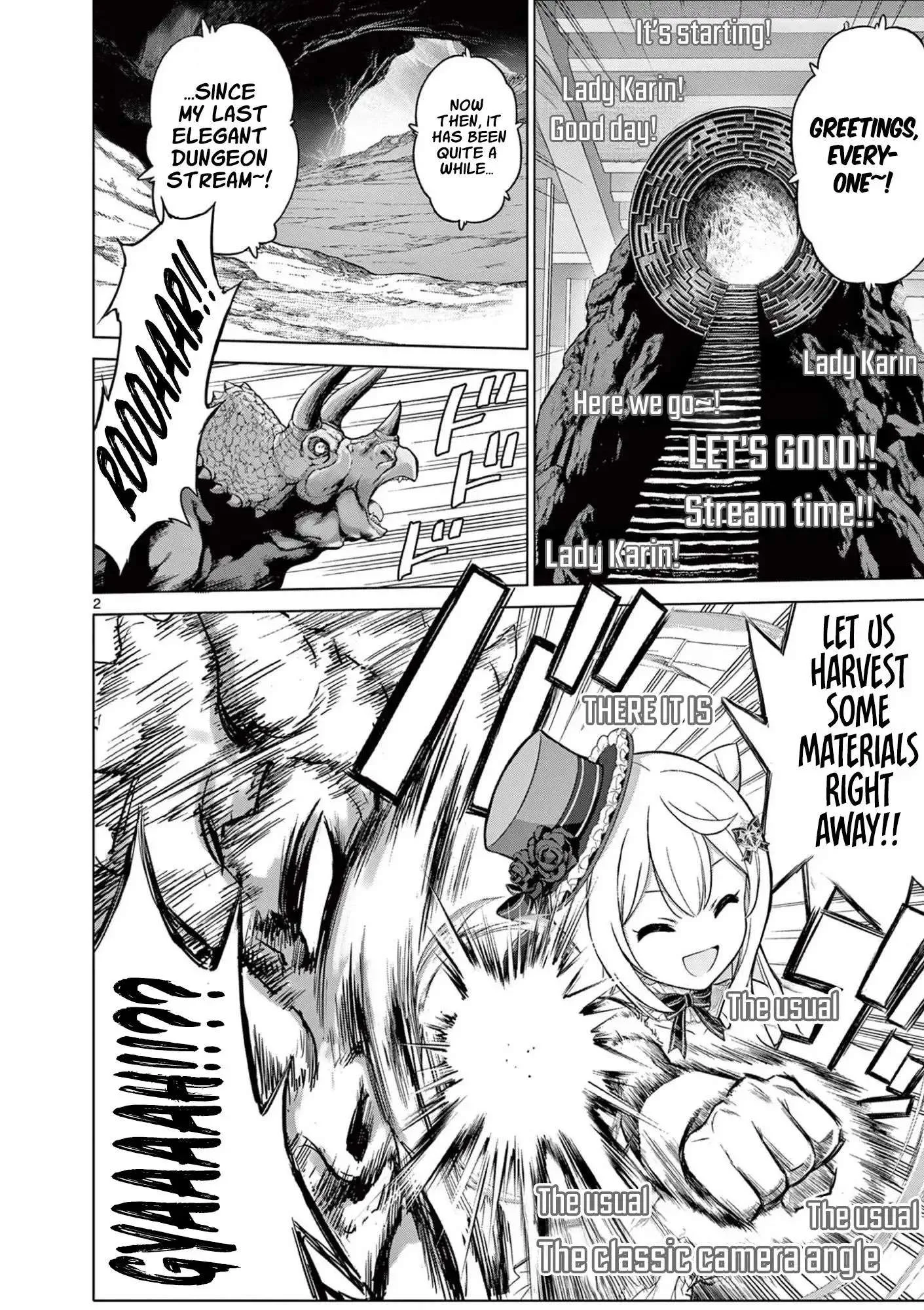 Ojousama-kei Teihen Dungeon Haishinsha, Meiwaku-kei wo Bokottara Bazutte Densetsu ni Nattemasu wa!? Chapter 26 page 3