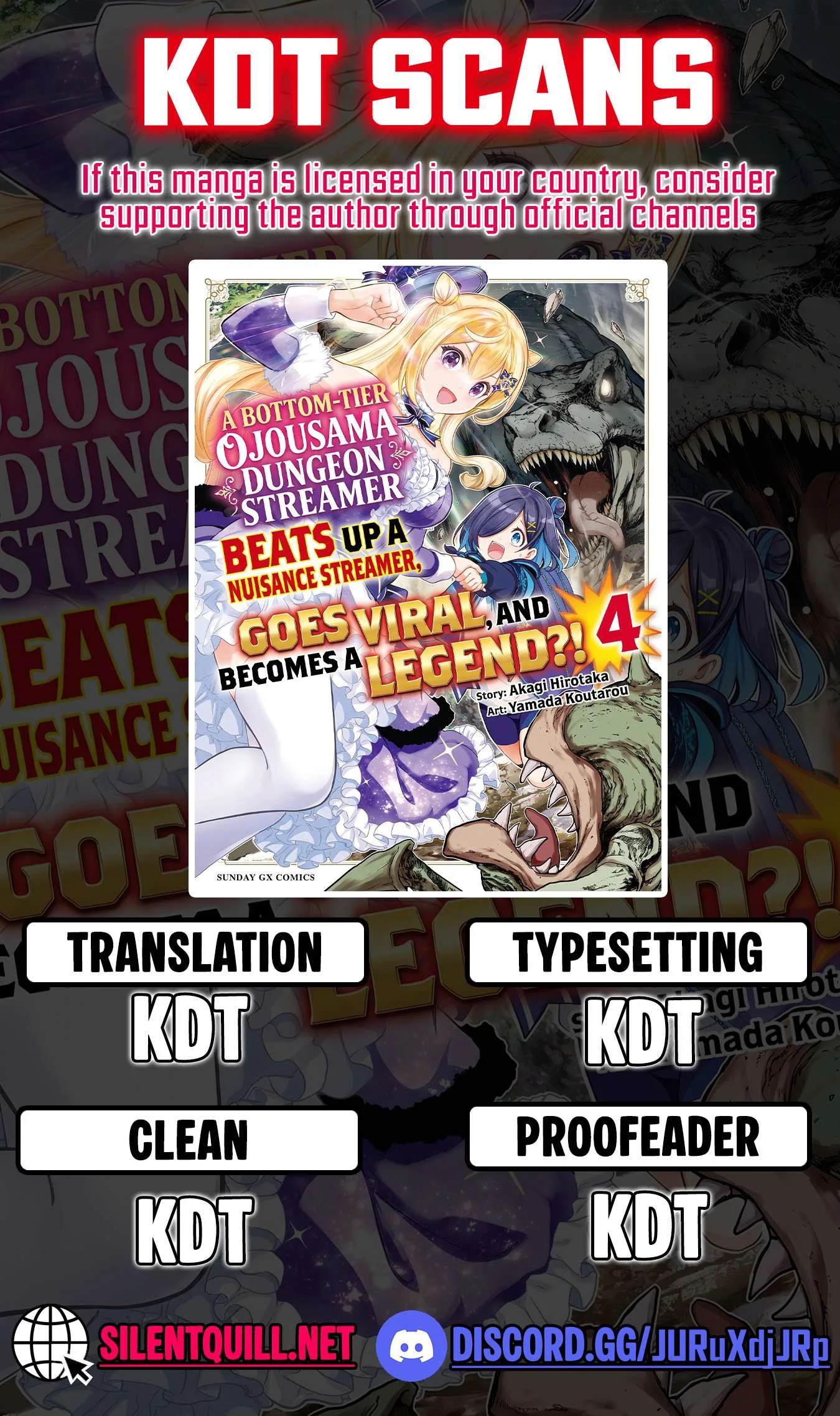 Ojousama-kei Teihen Dungeon Haishinsha, Meiwaku-kei wo Bokottara Bazutte Densetsu ni Nattemasu wa!? Chapter 27 page 1