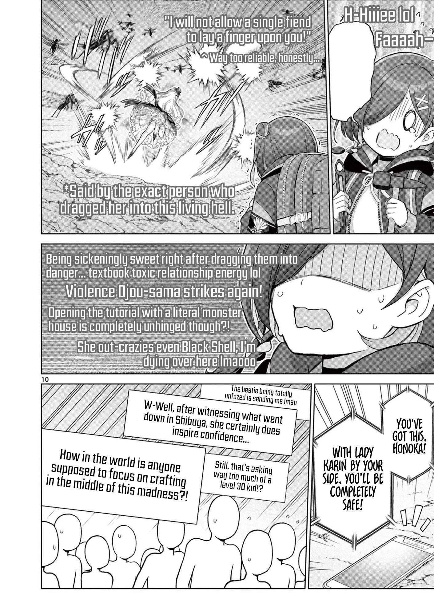 Ojousama-kei Teihen Dungeon Haishinsha, Meiwaku-kei wo Bokottara Bazutte Densetsu ni Nattemasu wa!? Chapter 29 page 11