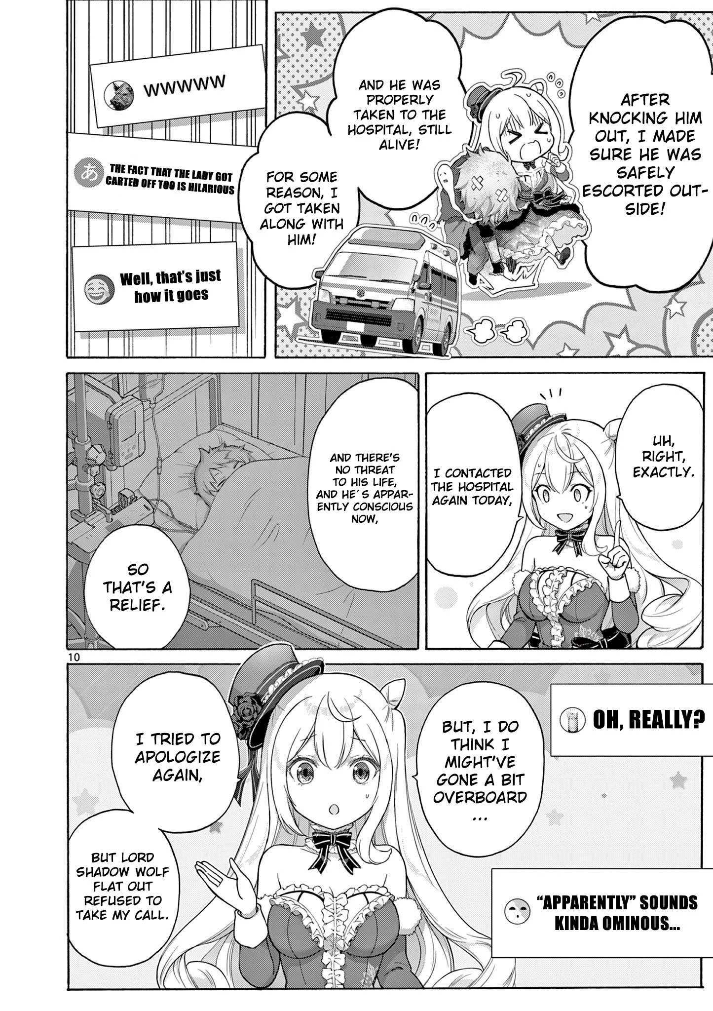 Ojousama-kei Teihen Dungeon Haishinsha, Meiwaku-kei wo Bokottara Bazutte Densetsu ni Nattemasu wa!? Chapter 3 page 10