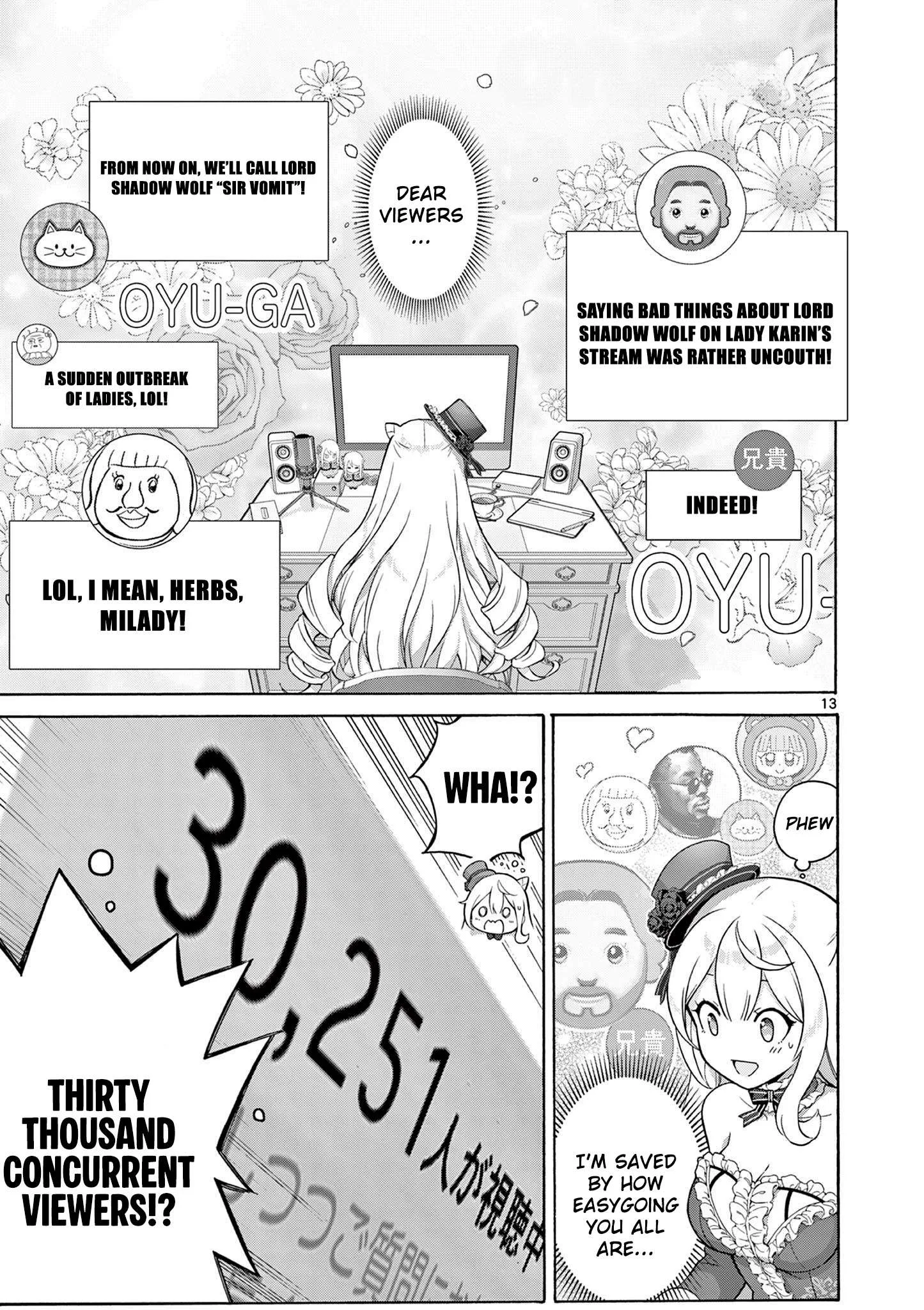Ojousama-kei Teihen Dungeon Haishinsha, Meiwaku-kei wo Bokottara Bazutte Densetsu ni Nattemasu wa!? Chapter 3 page 13