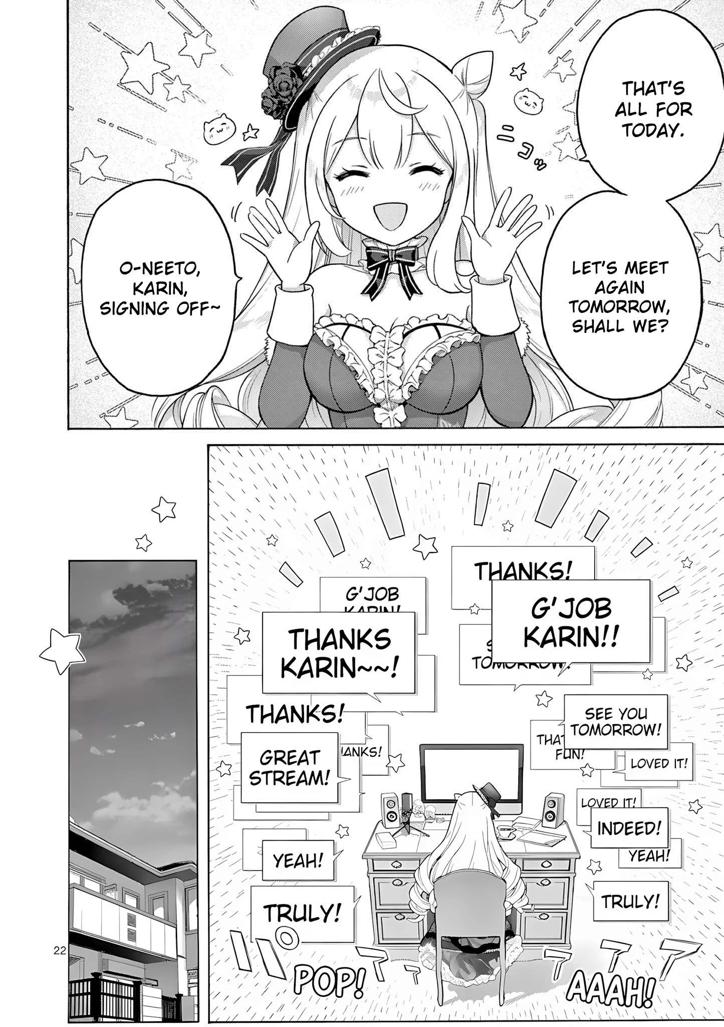 Ojousama-kei Teihen Dungeon Haishinsha, Meiwaku-kei wo Bokottara Bazutte Densetsu ni Nattemasu wa!? Chapter 3 page 22