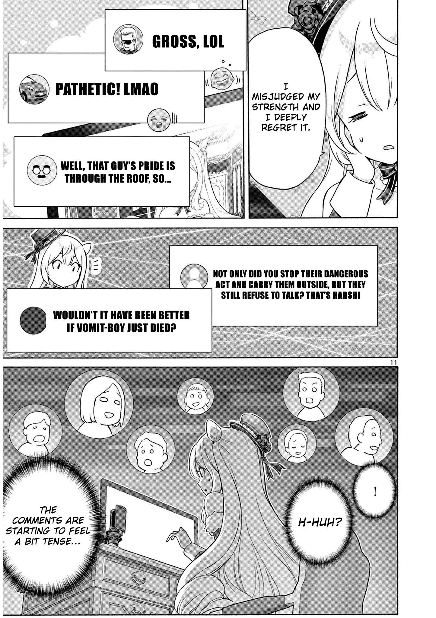 Ojousama-kei Teihen Dungeon Haishinsha, Meiwaku-kei wo Bokottara Bazutte Densetsu ni Nattemasu wa!? Chapter 3 page 11