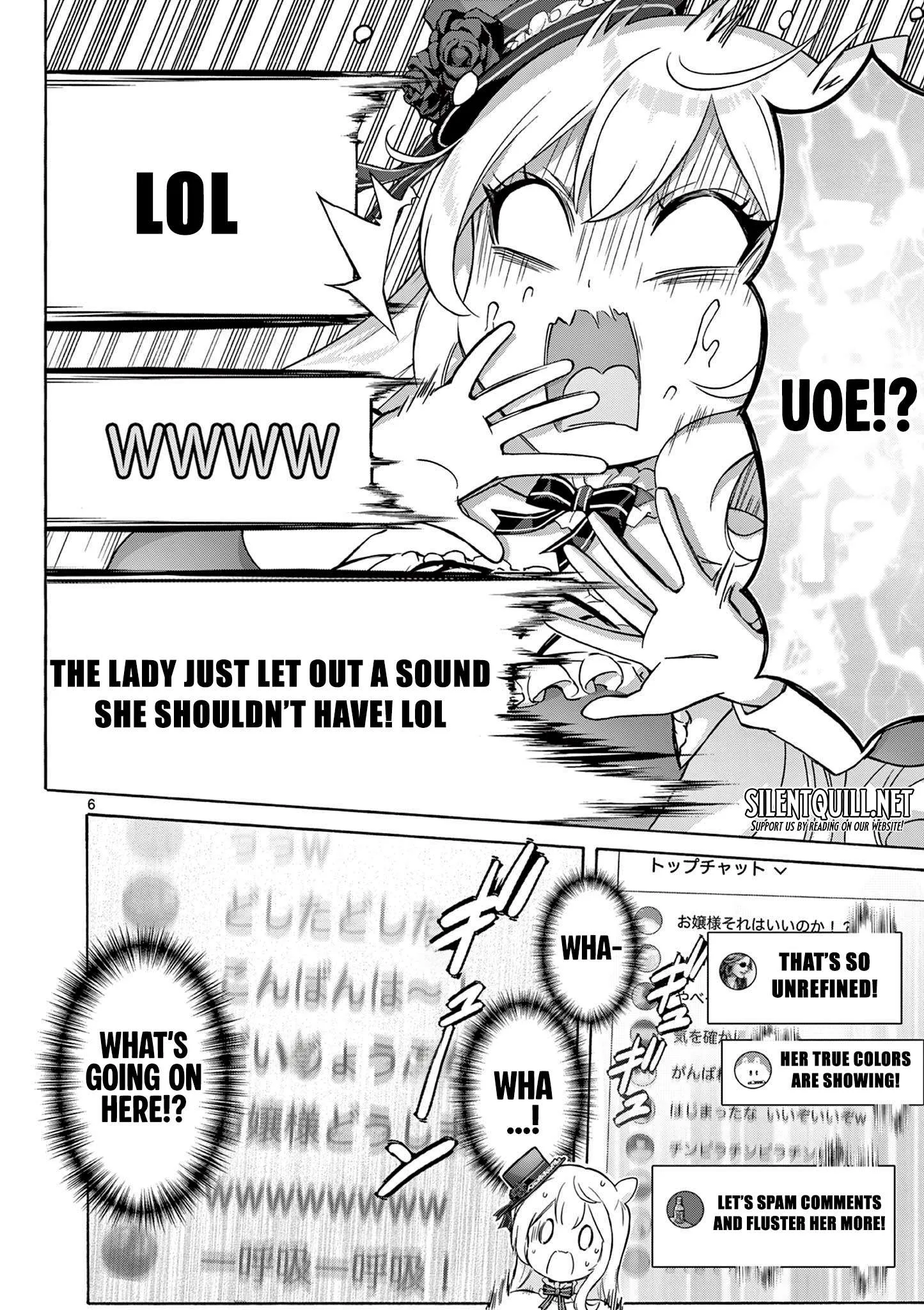 Ojousama-kei Teihen Dungeon Haishinsha, Meiwaku-kei wo Bokottara Bazutte Densetsu ni Nattemasu wa!? Chapter 3 page 6