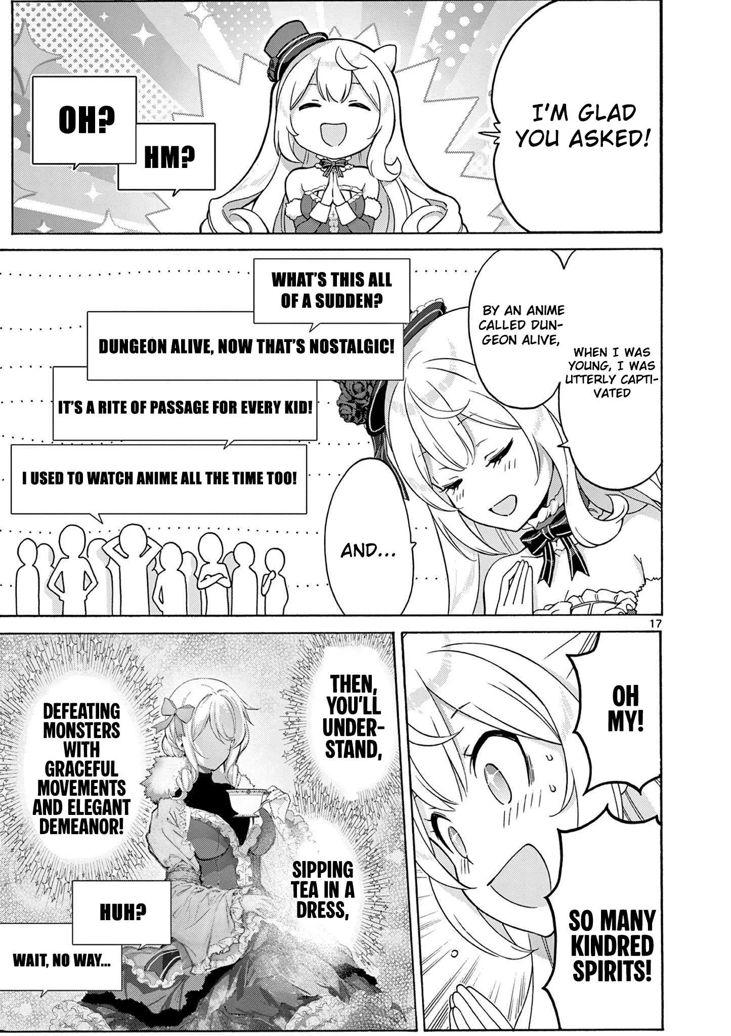 Ojousama-kei Teihen Dungeon Haishinsha, Meiwaku-kei wo Bokottara Bazutte Densetsu ni Nattemasu wa!? Chapter 3 page 17