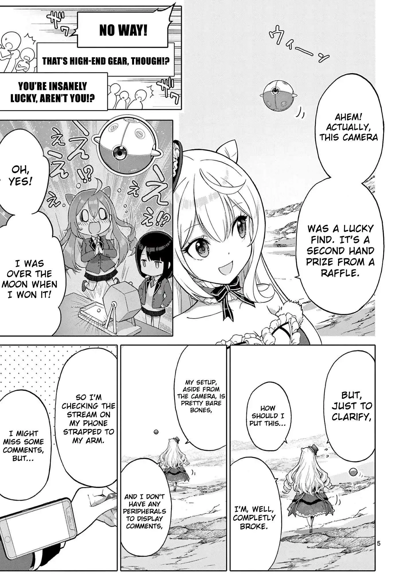 Ojousama-kei Teihen Dungeon Haishinsha, Meiwaku-kei wo Bokottara Bazutte Densetsu ni Nattemasu wa!? Chapter 4 page 6