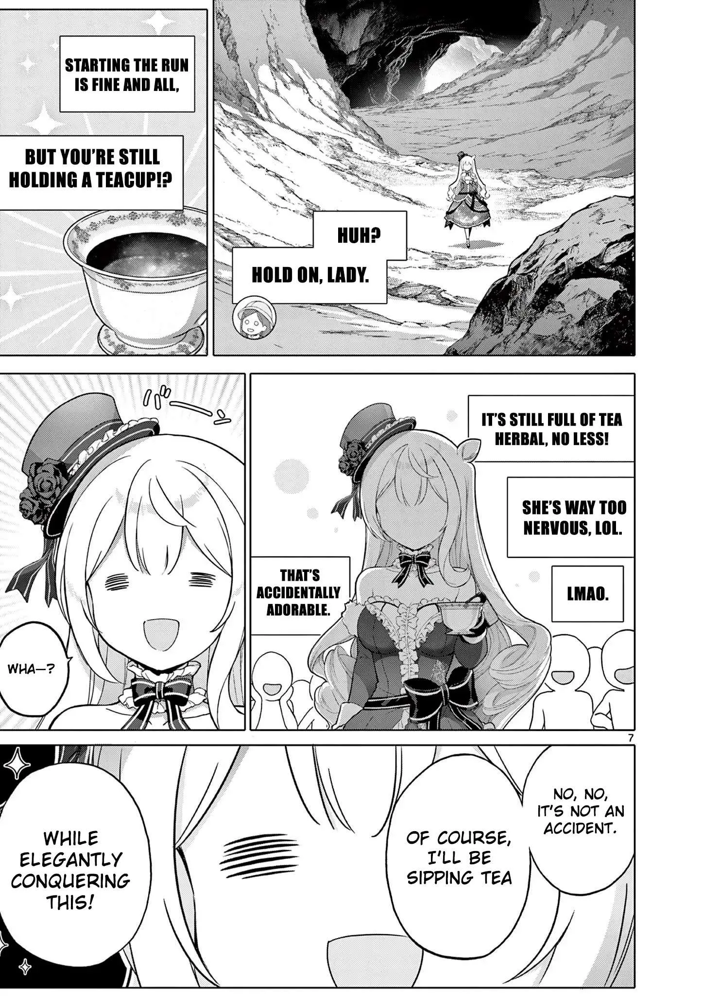 Ojousama-kei Teihen Dungeon Haishinsha, Meiwaku-kei wo Bokottara Bazutte Densetsu ni Nattemasu wa!? Chapter 4 page 8