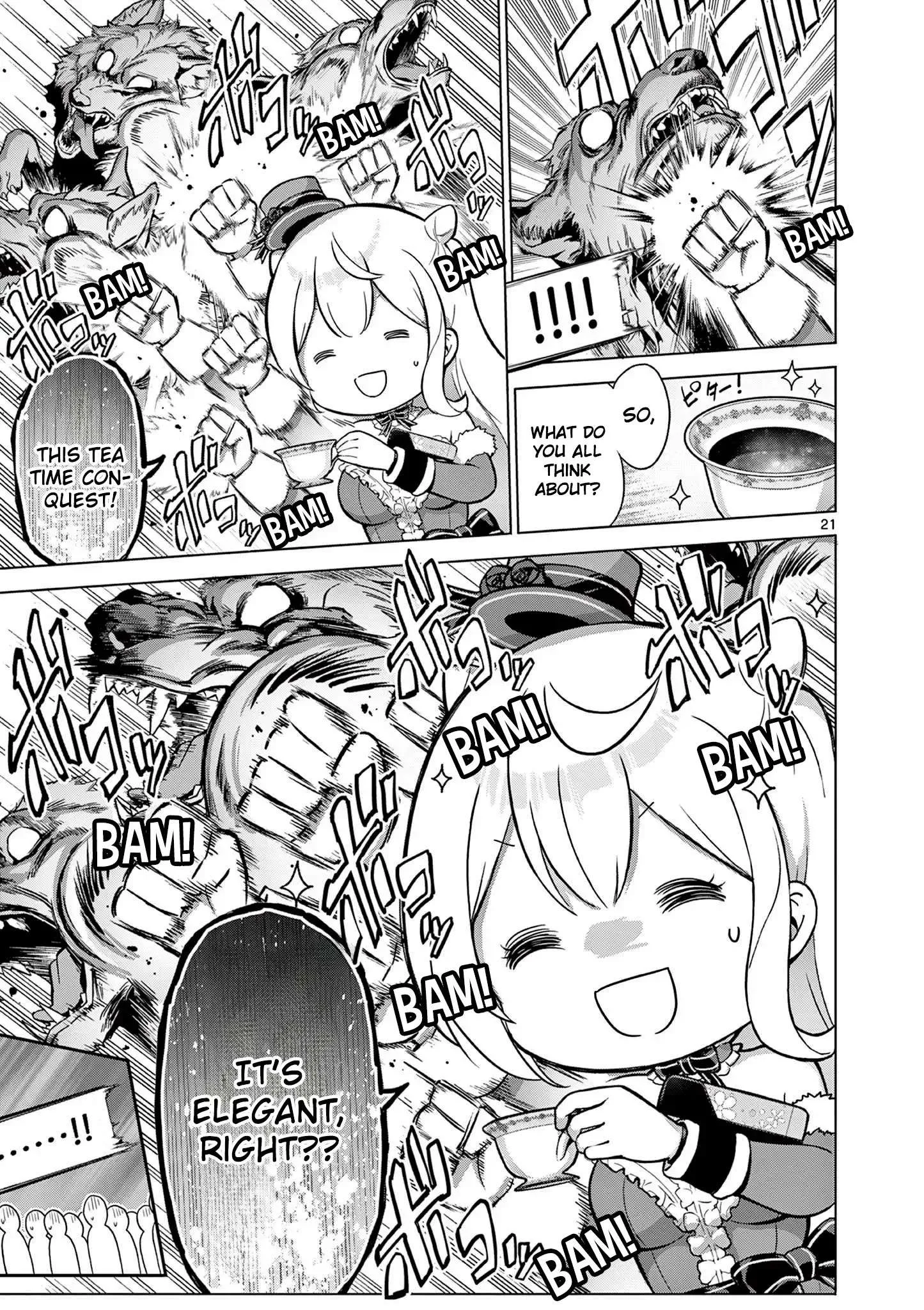 Ojousama-kei Teihen Dungeon Haishinsha, Meiwaku-kei wo Bokottara Bazutte Densetsu ni Nattemasu wa!? Chapter 4 page 21