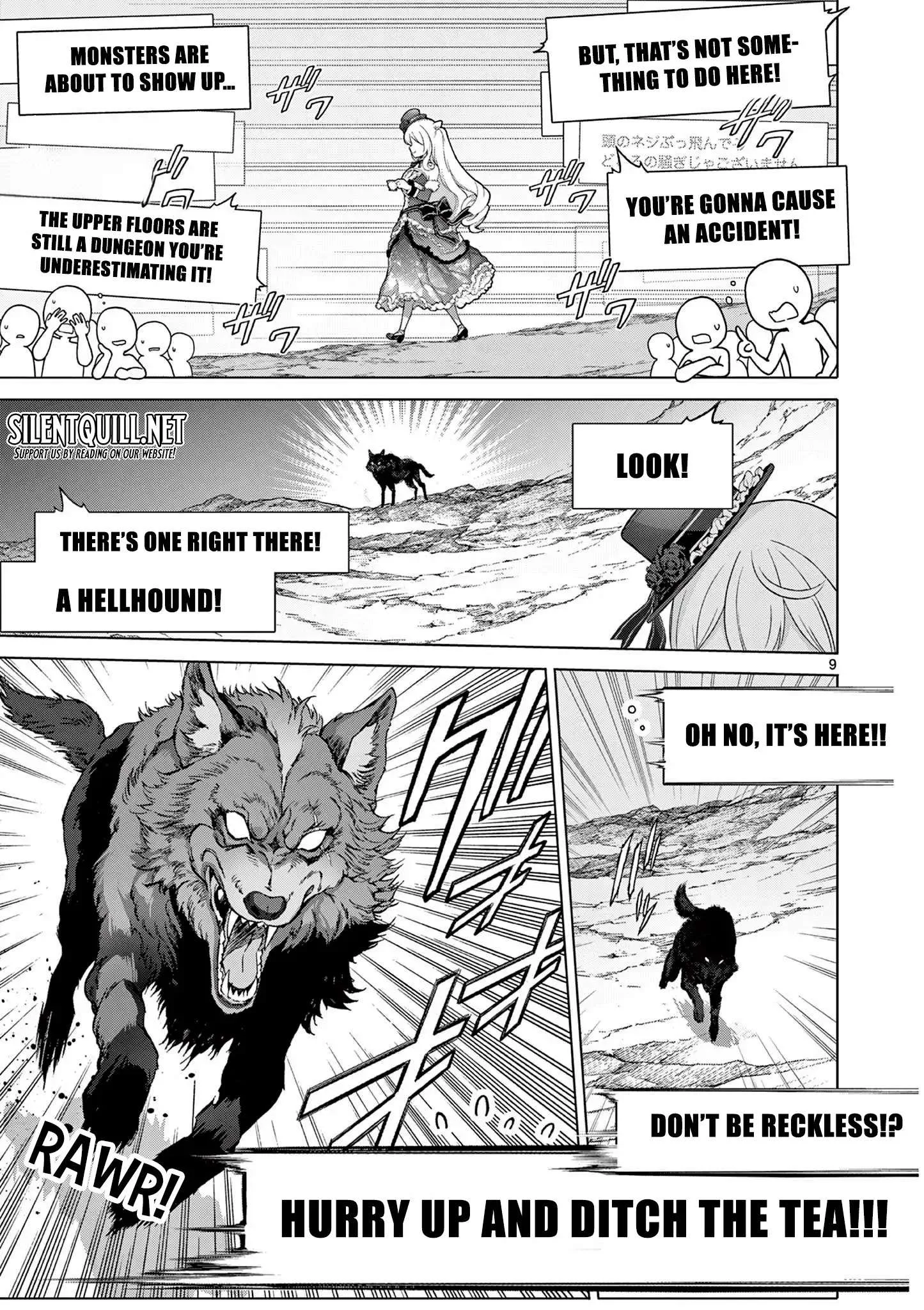 Ojousama-kei Teihen Dungeon Haishinsha, Meiwaku-kei wo Bokottara Bazutte Densetsu ni Nattemasu wa!? Chapter 4 page 10