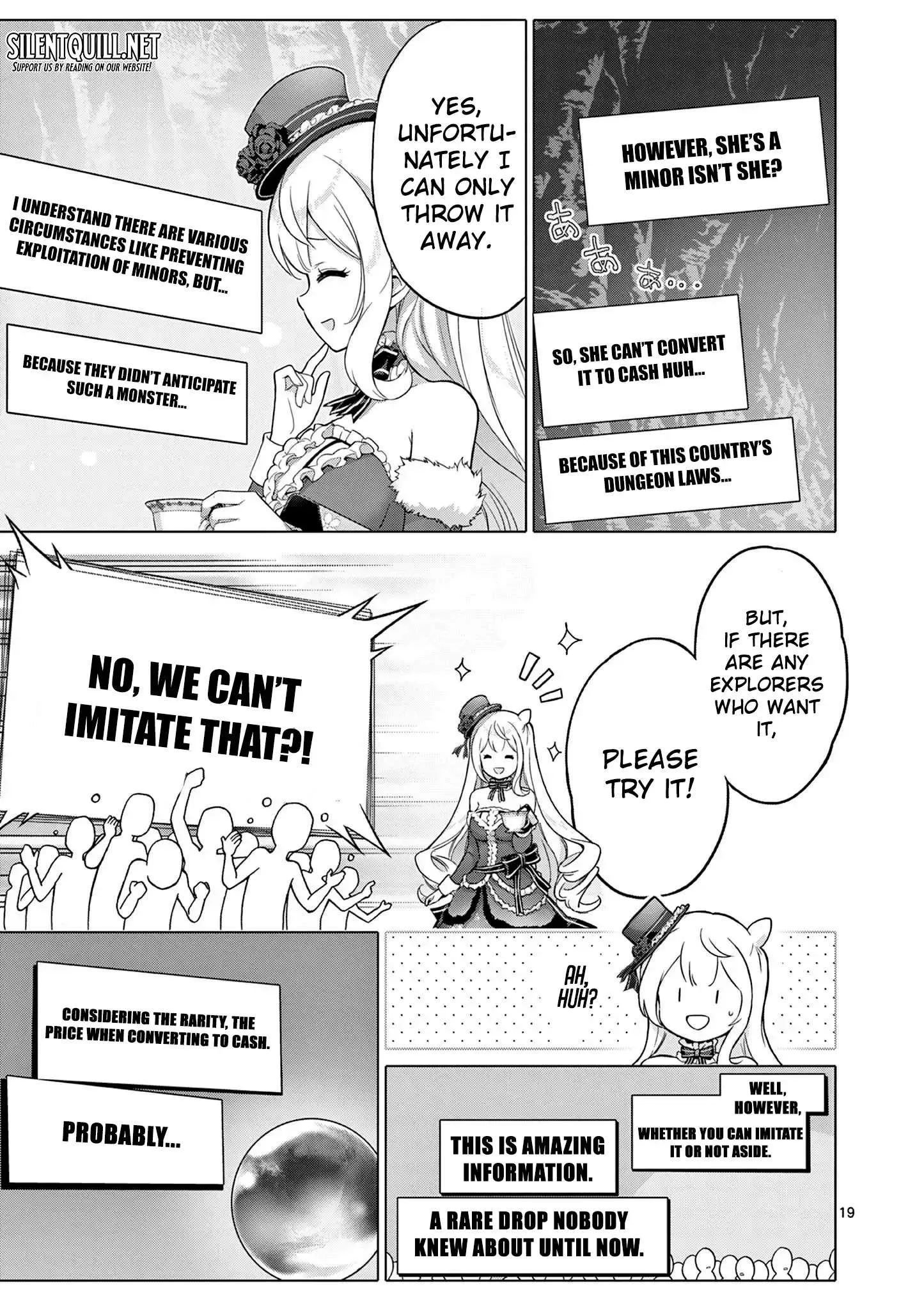 Ojousama-kei Teihen Dungeon Haishinsha, Meiwaku-kei wo Bokottara Bazutte Densetsu ni Nattemasu wa!? Chapter 5 page 19