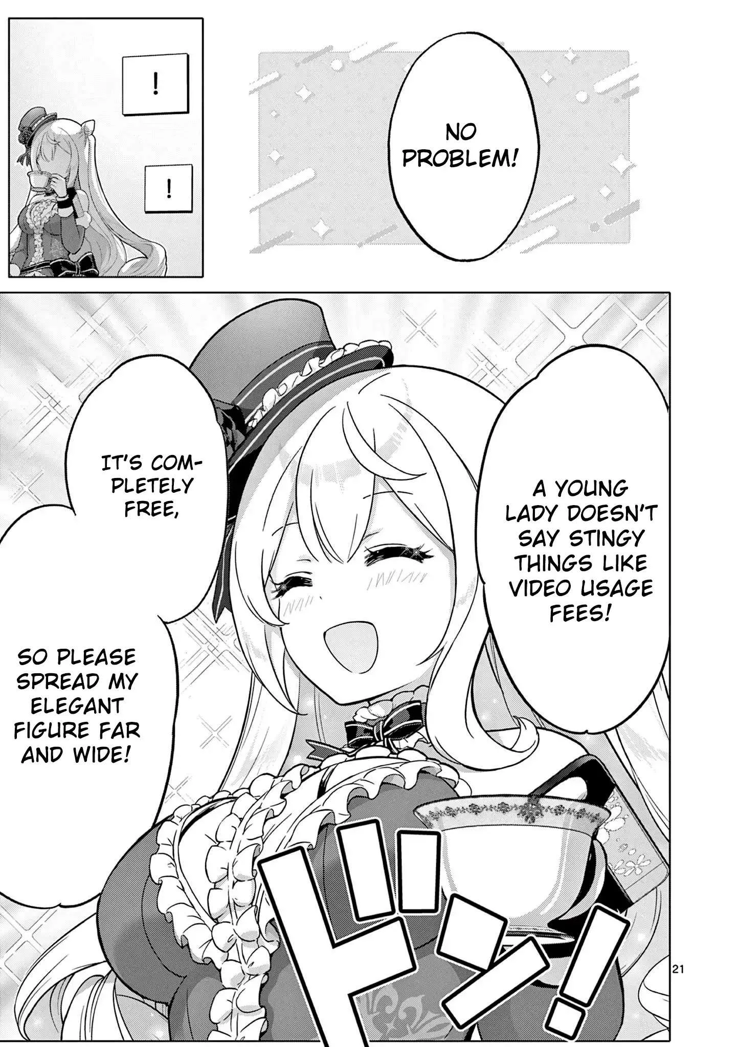 Ojousama-kei Teihen Dungeon Haishinsha, Meiwaku-kei wo Bokottara Bazutte Densetsu ni Nattemasu wa!? Chapter 5 page 21