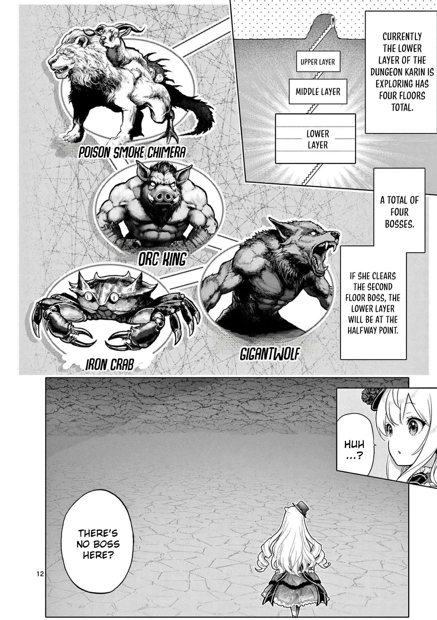 Ojousama-kei Teihen Dungeon Haishinsha, Meiwaku-kei wo Bokottara Bazutte Densetsu ni Nattemasu wa!? Chapter 6 page 12