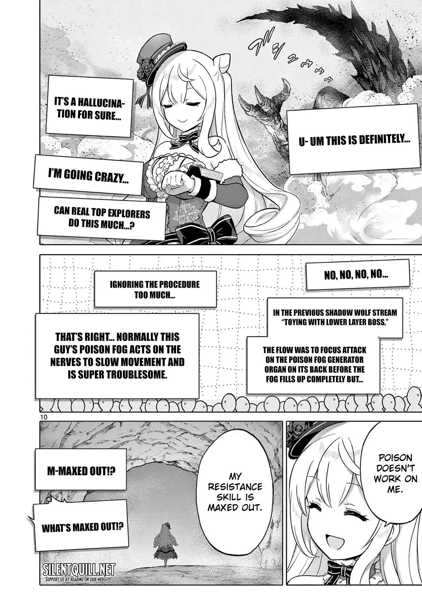 Ojousama-kei Teihen Dungeon Haishinsha, Meiwaku-kei wo Bokottara Bazutte Densetsu ni Nattemasu wa!? Chapter 6 page 10