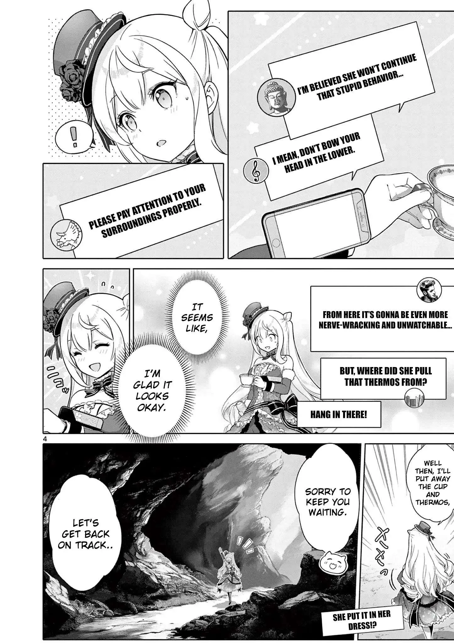 Ojousama-kei Teihen Dungeon Haishinsha, Meiwaku-kei wo Bokottara Bazutte Densetsu ni Nattemasu wa!? Chapter 6 page 5