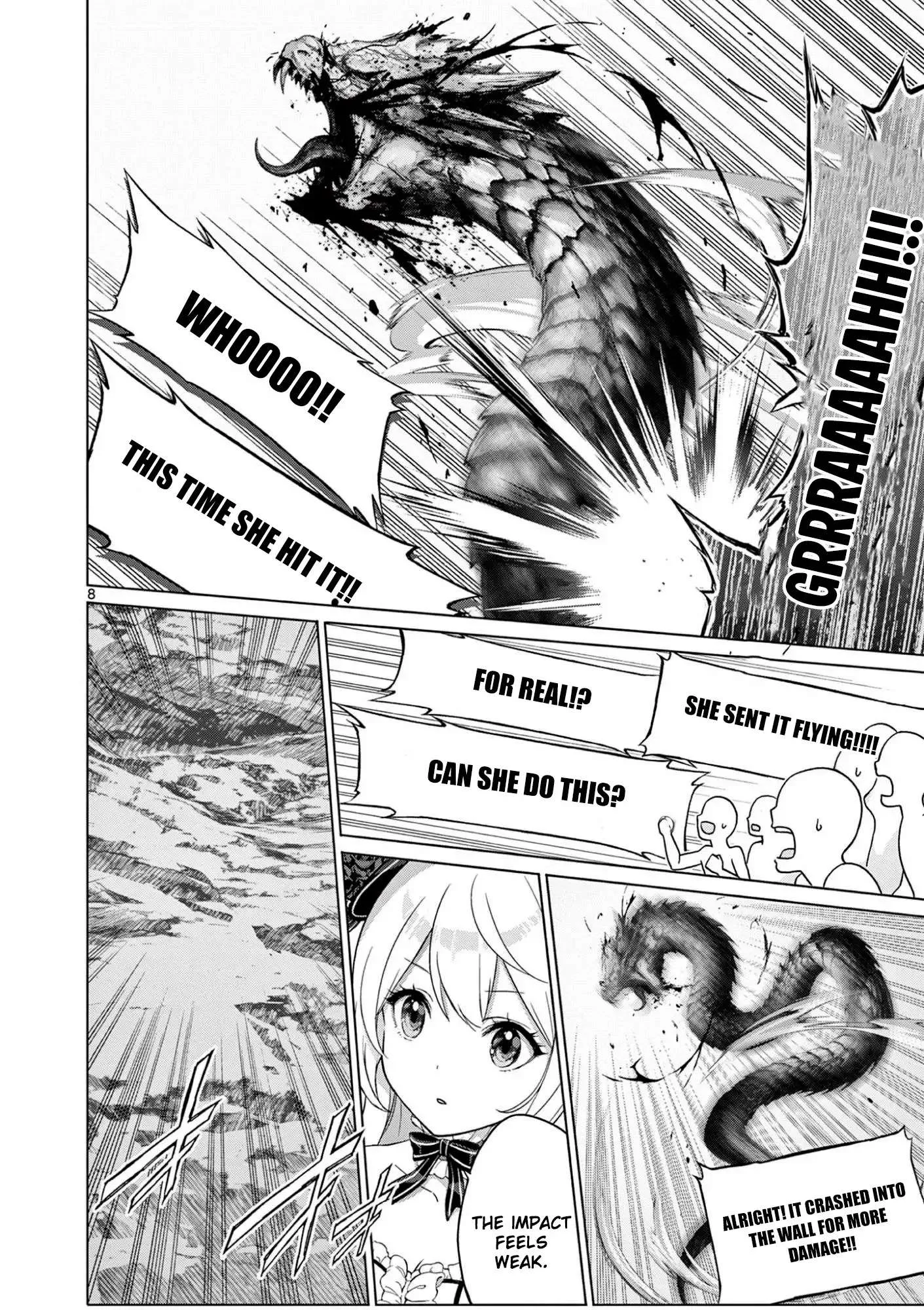 Ojousama-kei Teihen Dungeon Haishinsha, Meiwaku-kei wo Bokottara Bazutte Densetsu ni Nattemasu wa!? Chapter 7 page 9