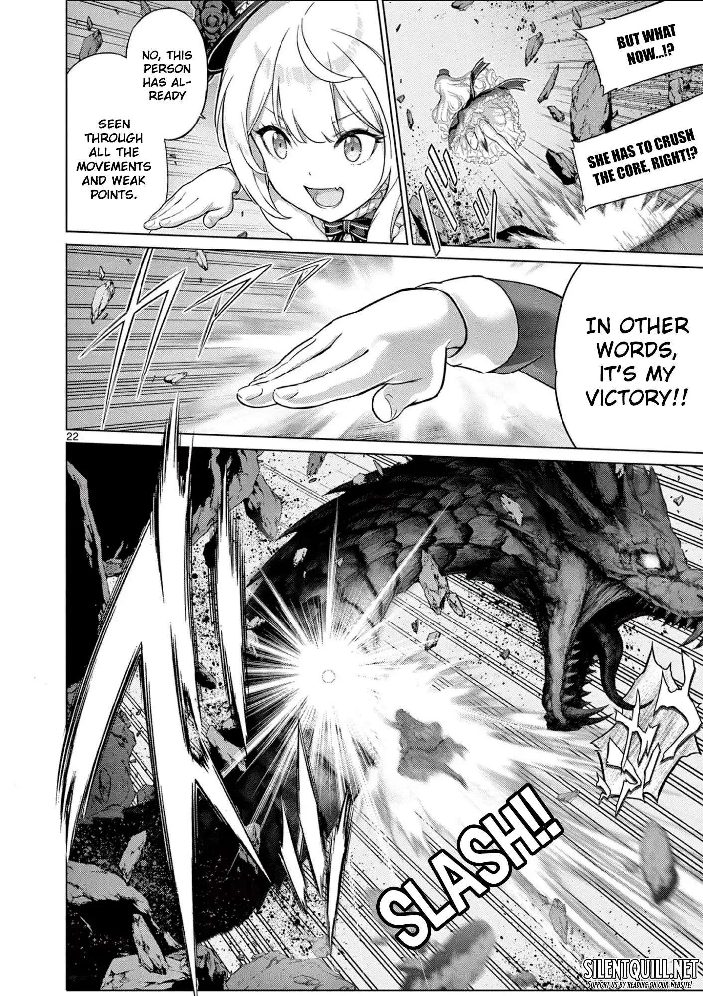 Ojousama-kei Teihen Dungeon Haishinsha, Meiwaku-kei wo Bokottara Bazutte Densetsu ni Nattemasu wa!? Chapter 7 page 22