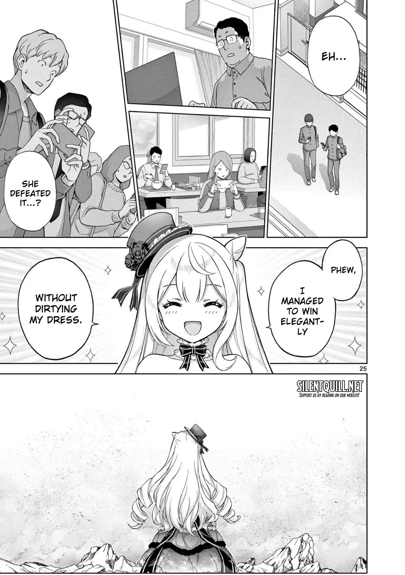 Ojousama-kei Teihen Dungeon Haishinsha, Meiwaku-kei wo Bokottara Bazutte Densetsu ni Nattemasu wa!? Chapter 7 page 25
