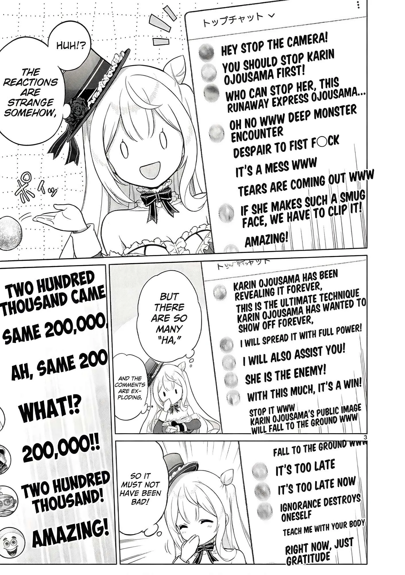 Ojousama-kei Teihen Dungeon Haishinsha, Meiwaku-kei wo Bokottara Bazutte Densetsu ni Nattemasu wa!? Chapter 8 page 4