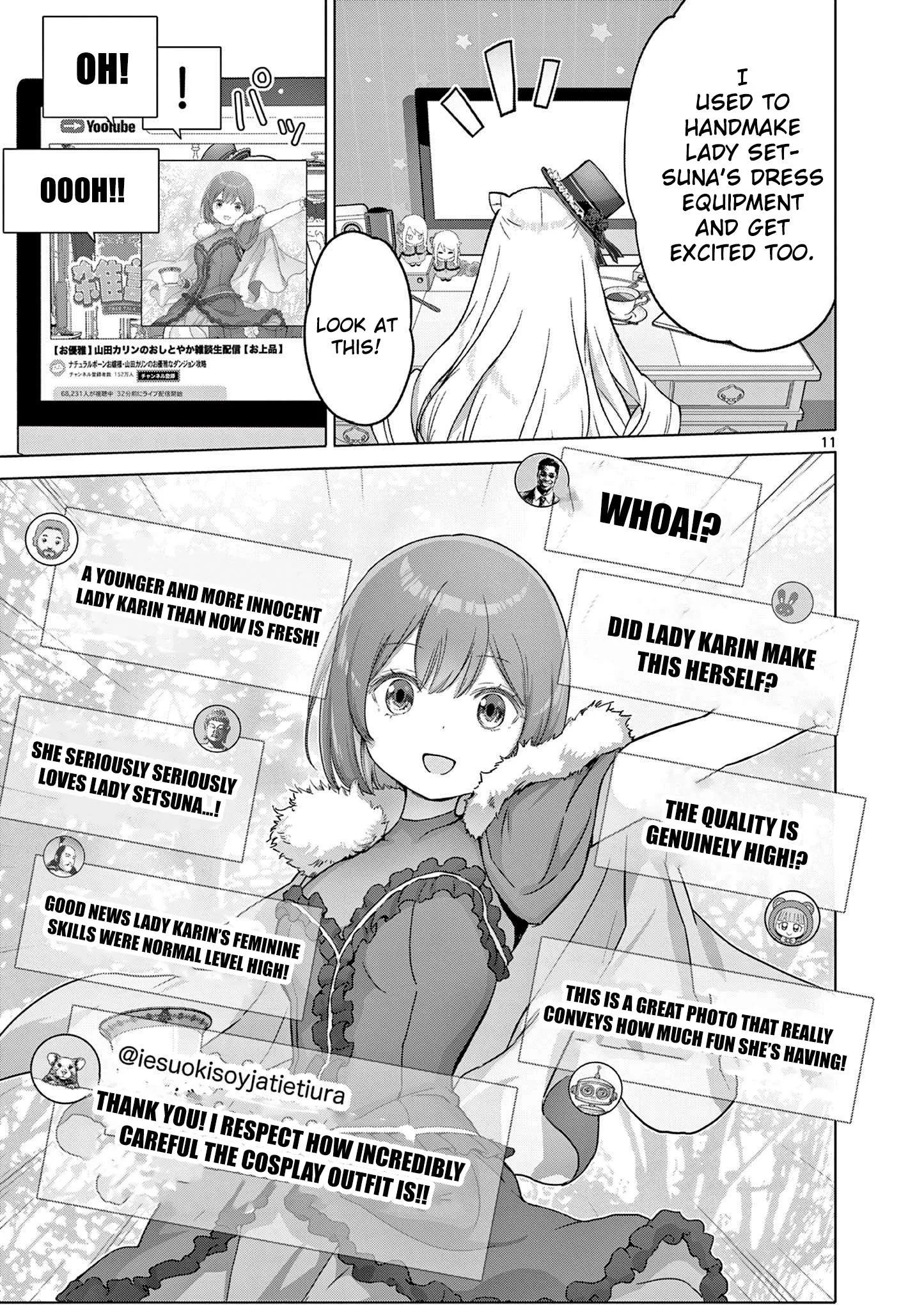 Ojousama-kei Teihen Dungeon Haishinsha, Meiwaku-kei wo Bokottara Bazutte Densetsu ni Nattemasu wa!? Chapter 9 page 12