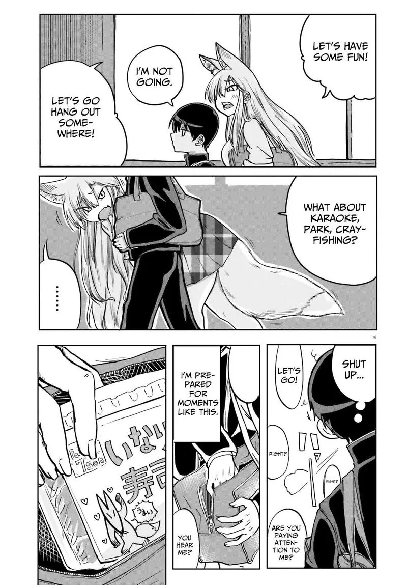 Okitsune Gal Katabami-san Chapter 1 page 14