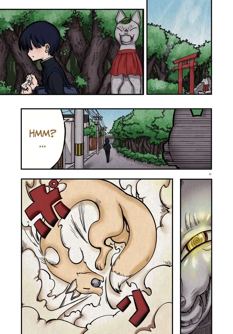 Okitsune Gal Katabami-san Chapter 1 page 1