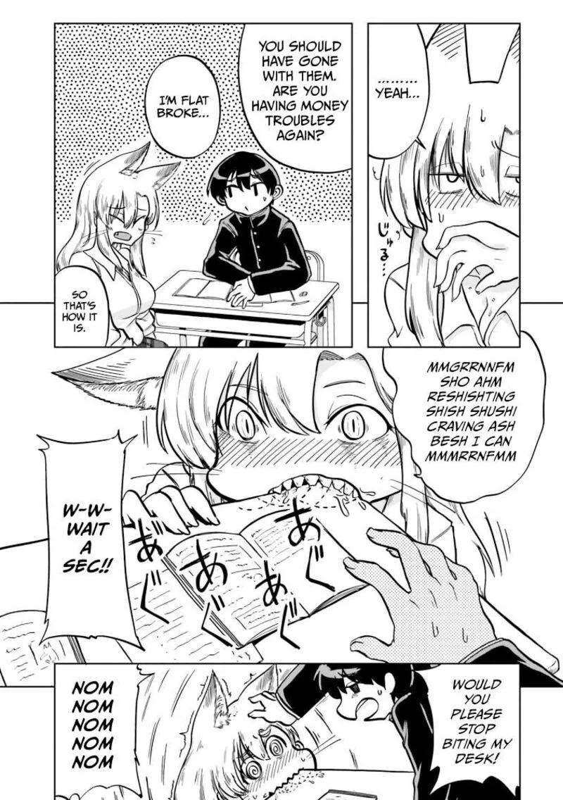 Okitsune Gal Katabami-san Chapter 6 page 6