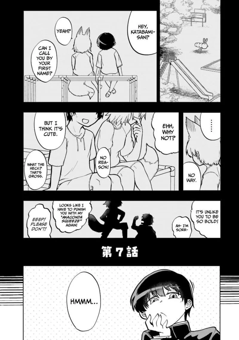 Okitsune Gal Katabami-san Chapter 7 page 1