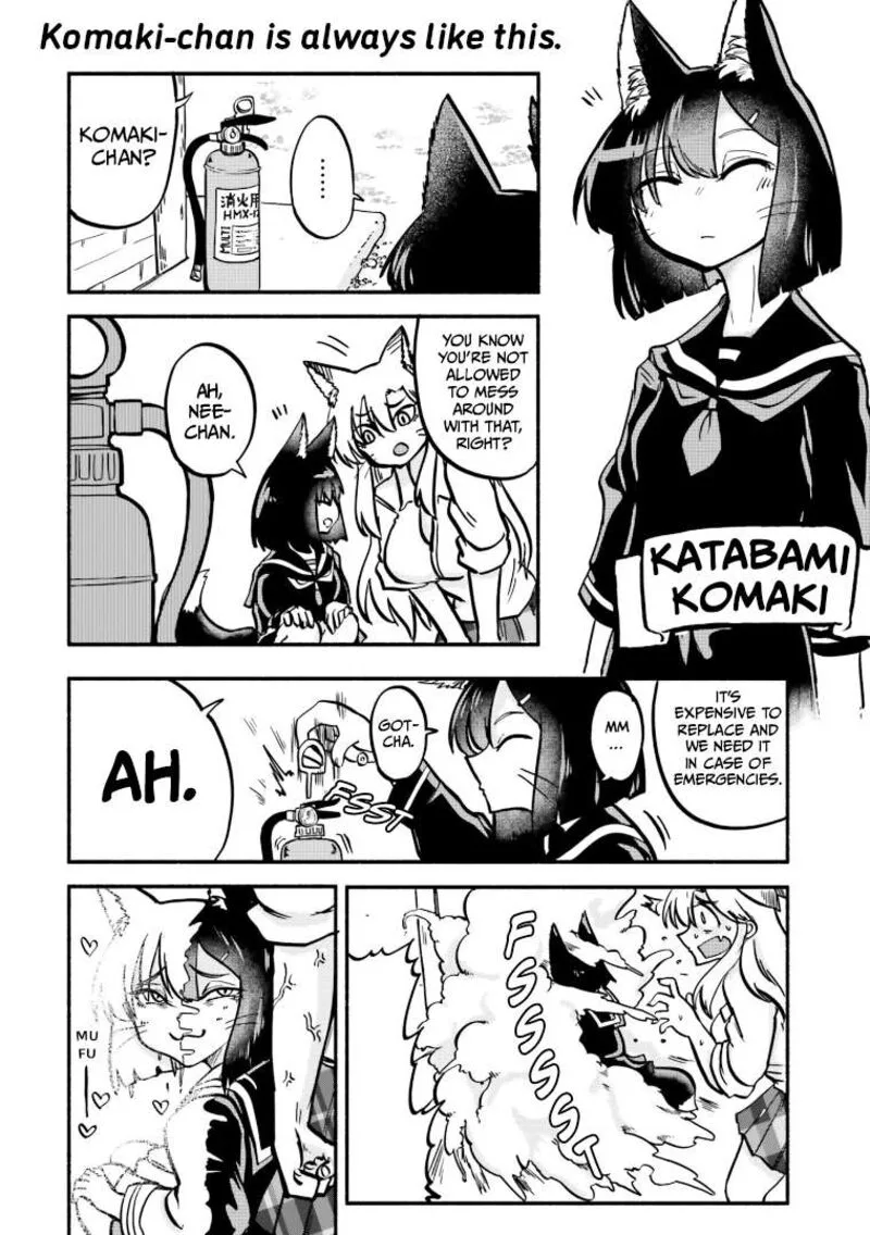 Okitsune Gal Katabami-san Chapter 8.5 page 1