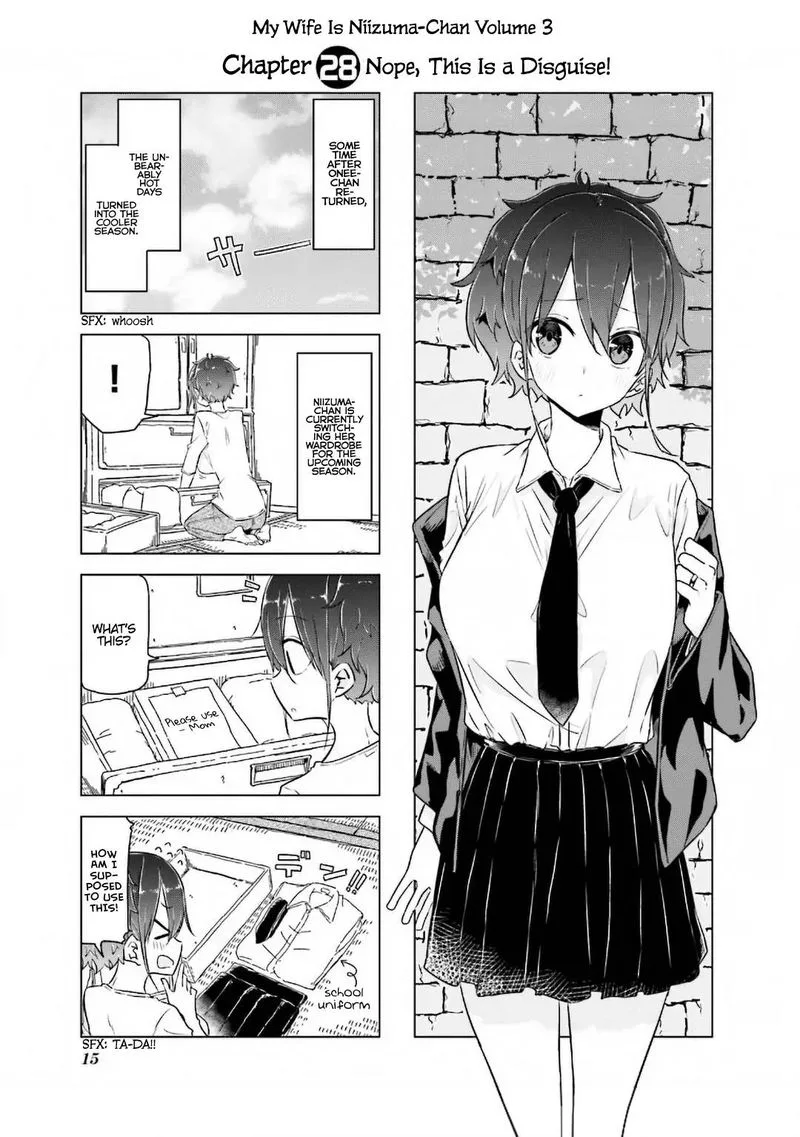 Oku-sama wa Niizuma-chan Chapter 28 page 1