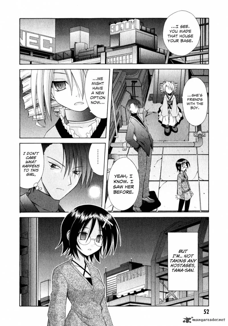 Omamori Himari Chapter 50 page 21