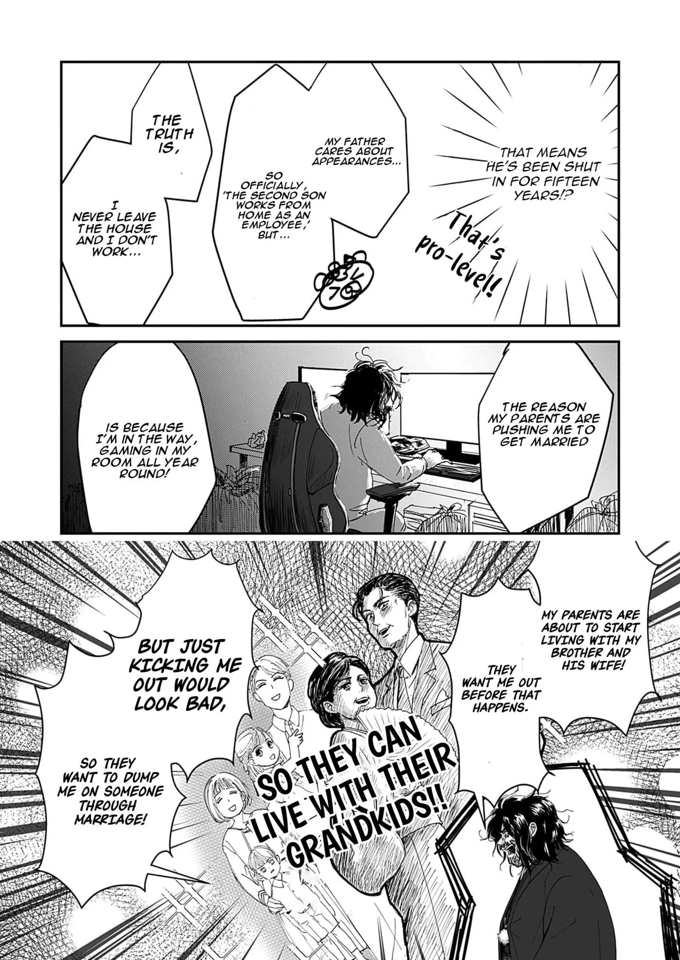 Omiai Aite wa Mojamoja NEET Chapter 1 page 13