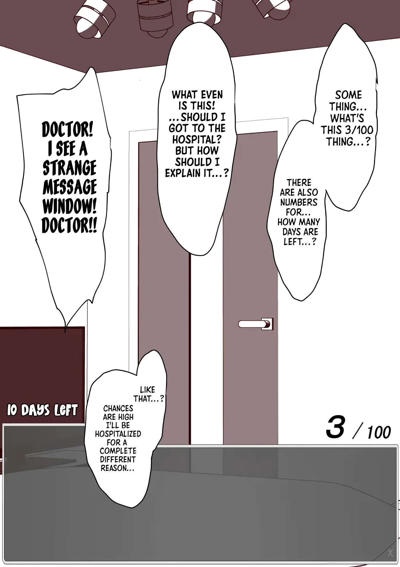 One Day a Message Window Appeared Out of Nowhere!? Chapter 1 page 4