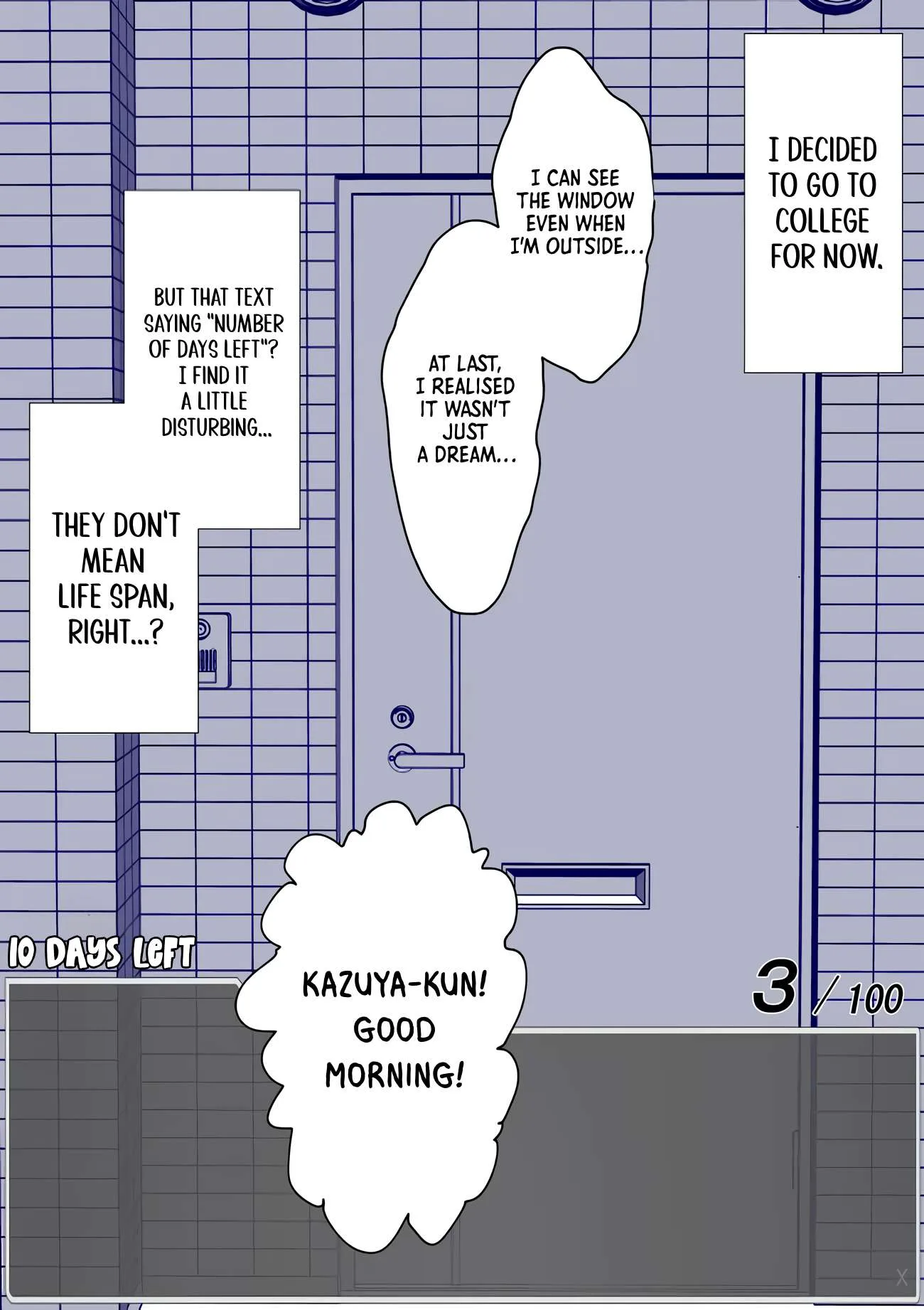 One Day a Message Window Appeared Out of Nowhere!? Chapter 1 page 5