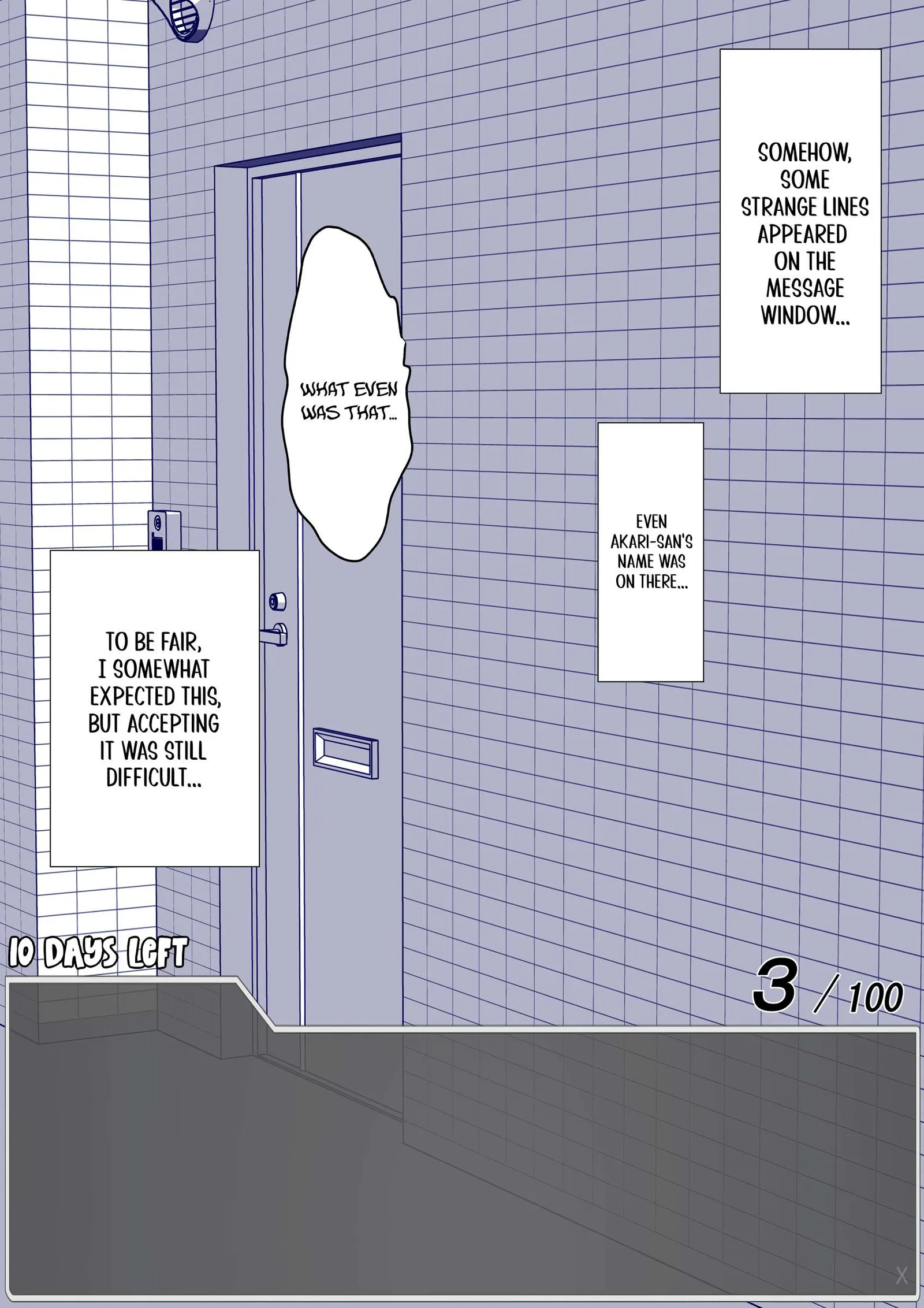 One Day a Message Window Appeared Out of Nowhere!? Chapter 3 page 1