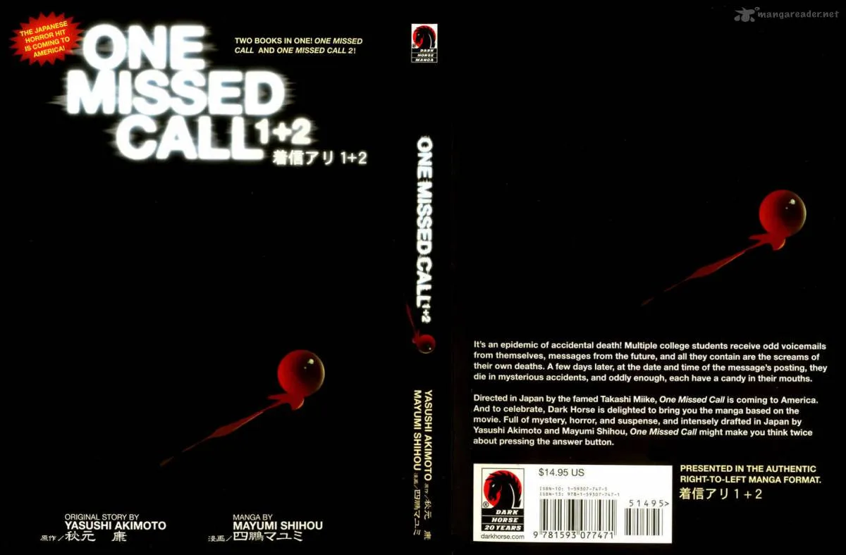 One Missed Call Chapter 1 page 1
