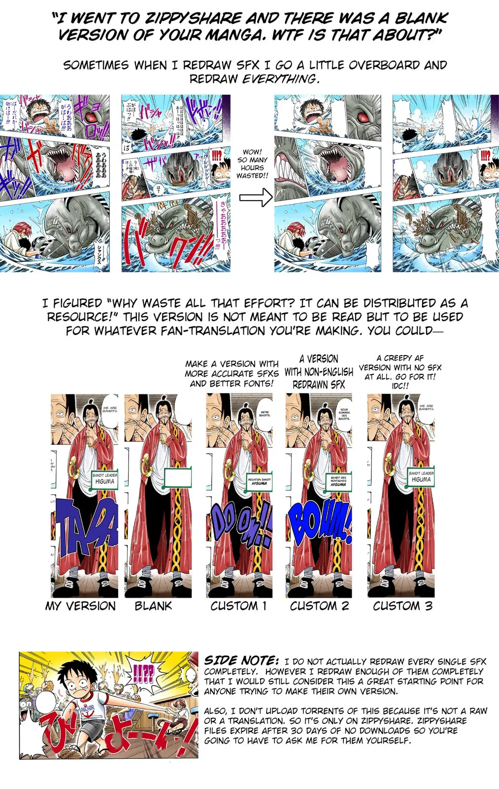 One Piece - Colored Chapter 0 page 12
