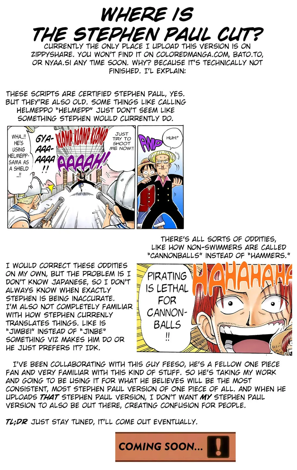 One Piece - Colored Chapter 0 page 14