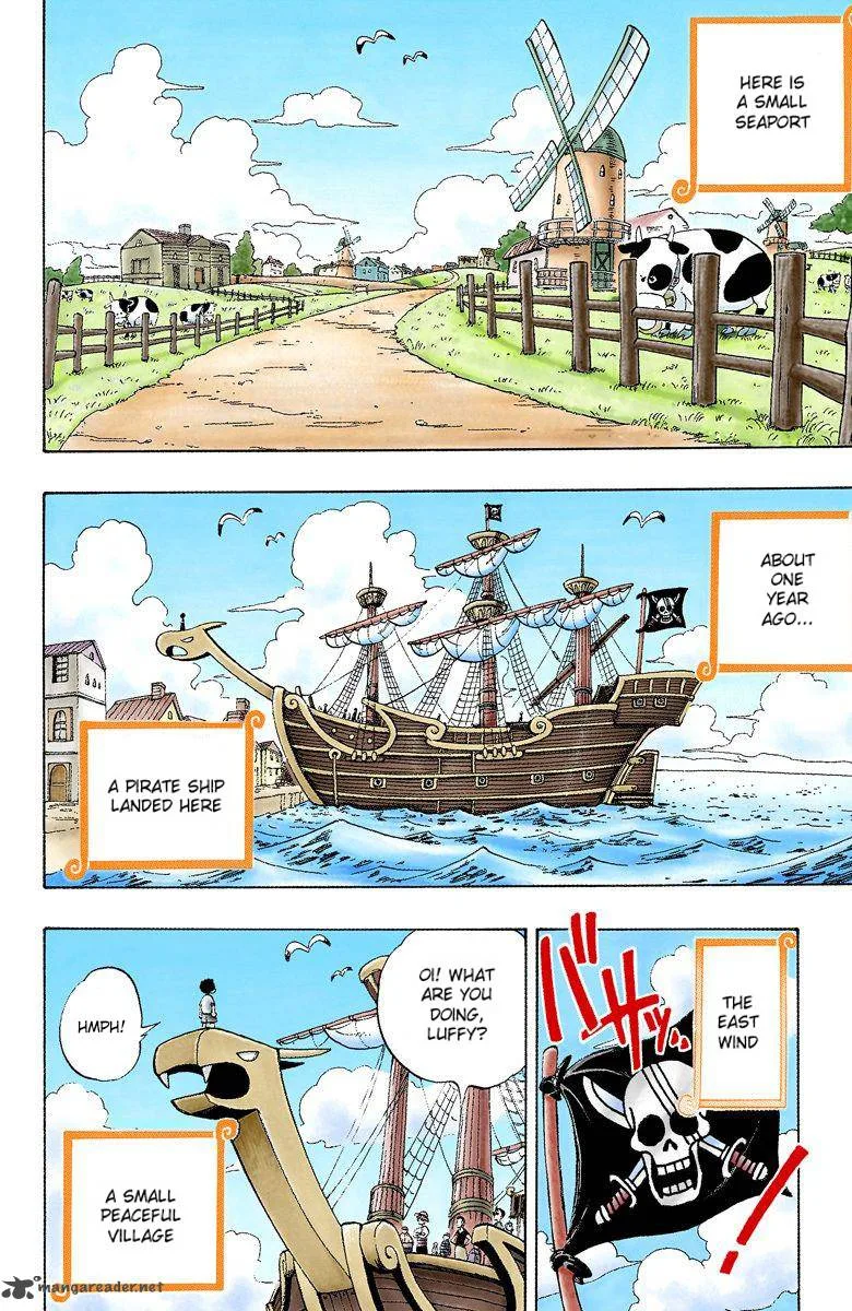 One Piece - Colored Chapter 1 page 3