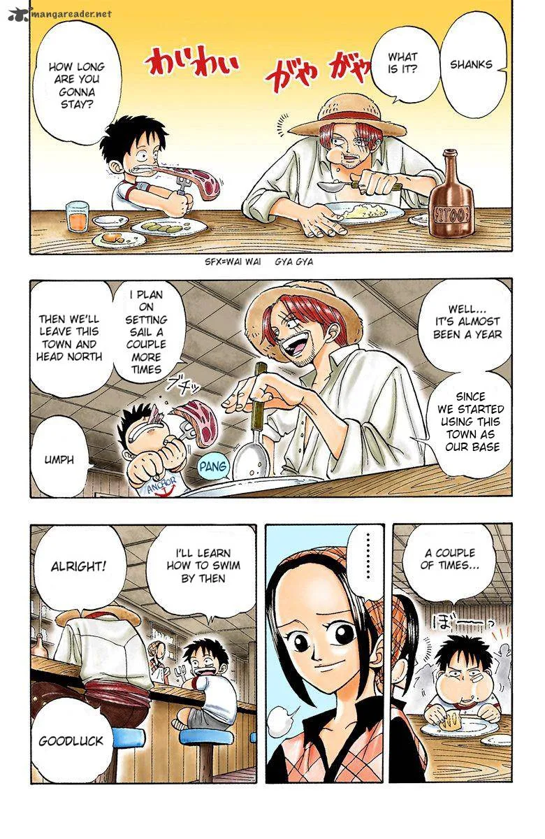 One Piece - Colored Chapter 1 page 11