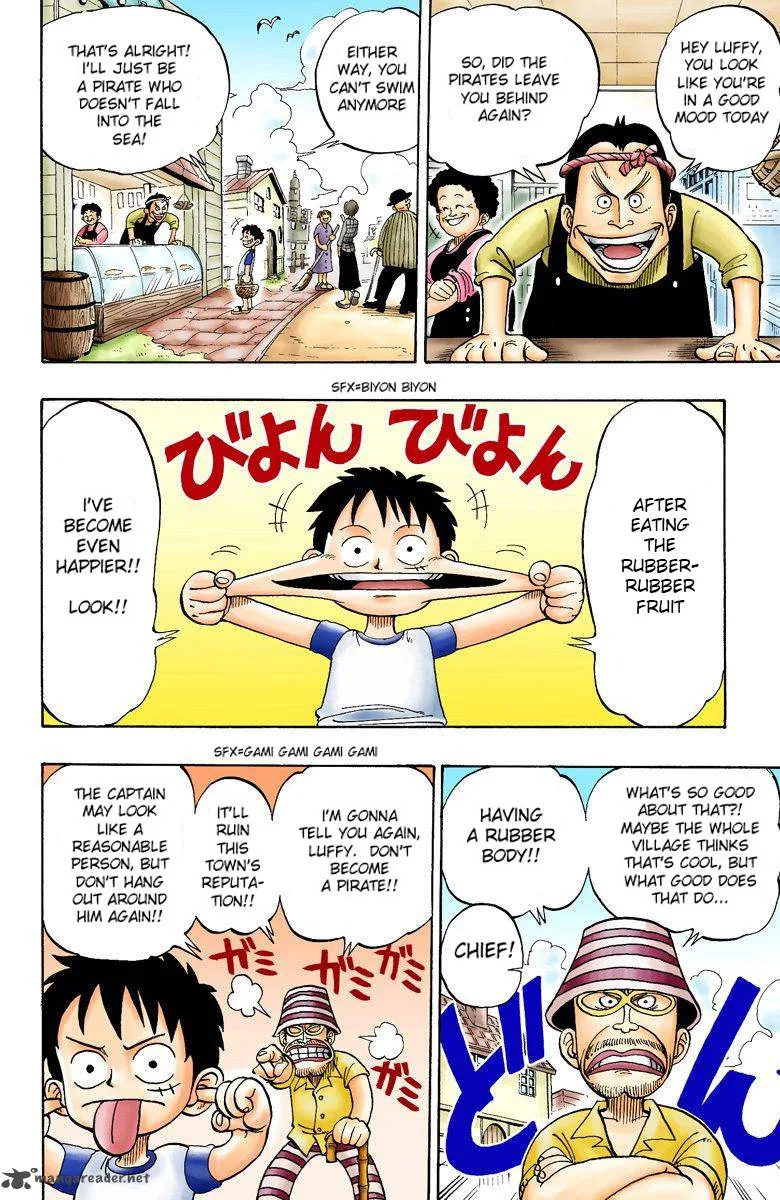 One Piece - Colored Chapter 1 page 21