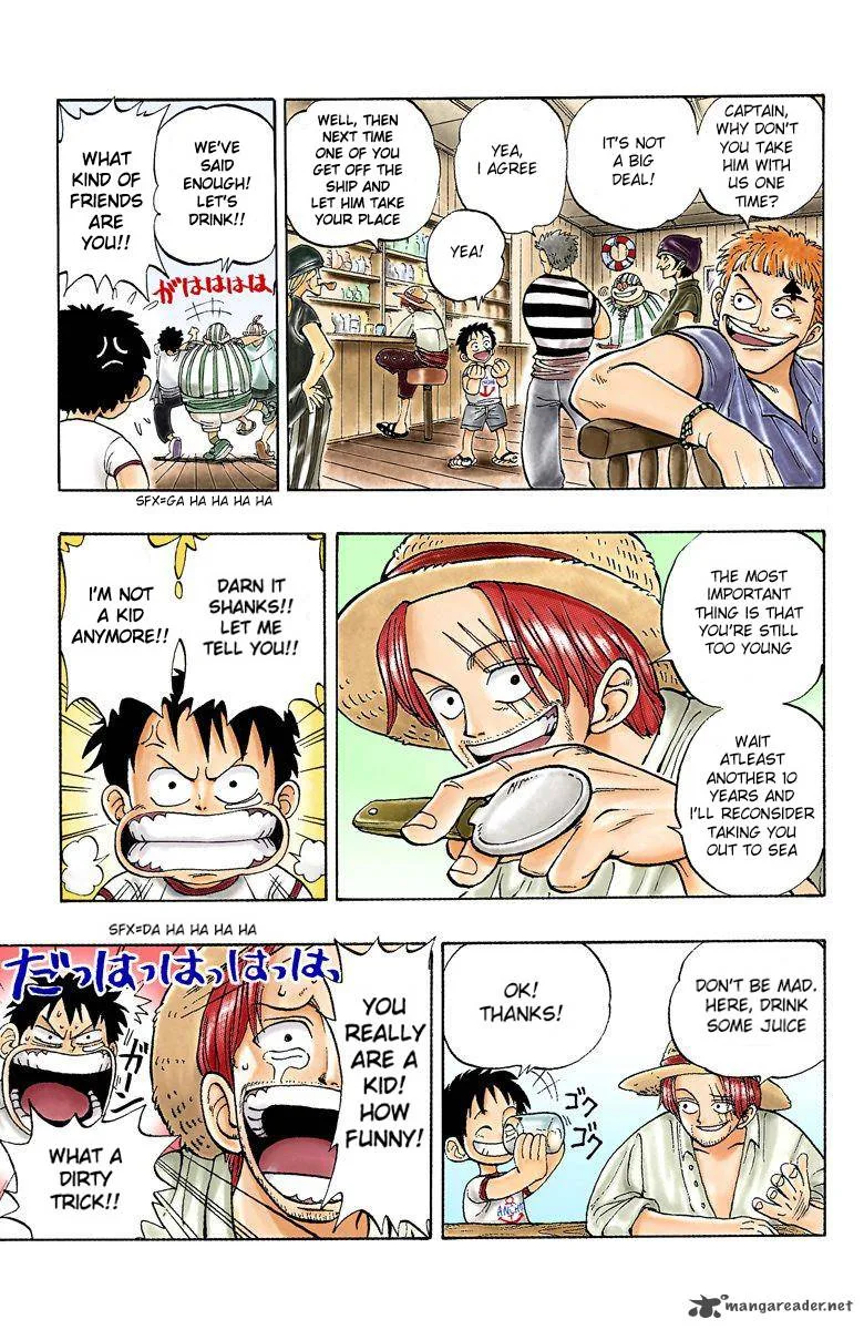 One Piece - Colored Chapter 1 page 8