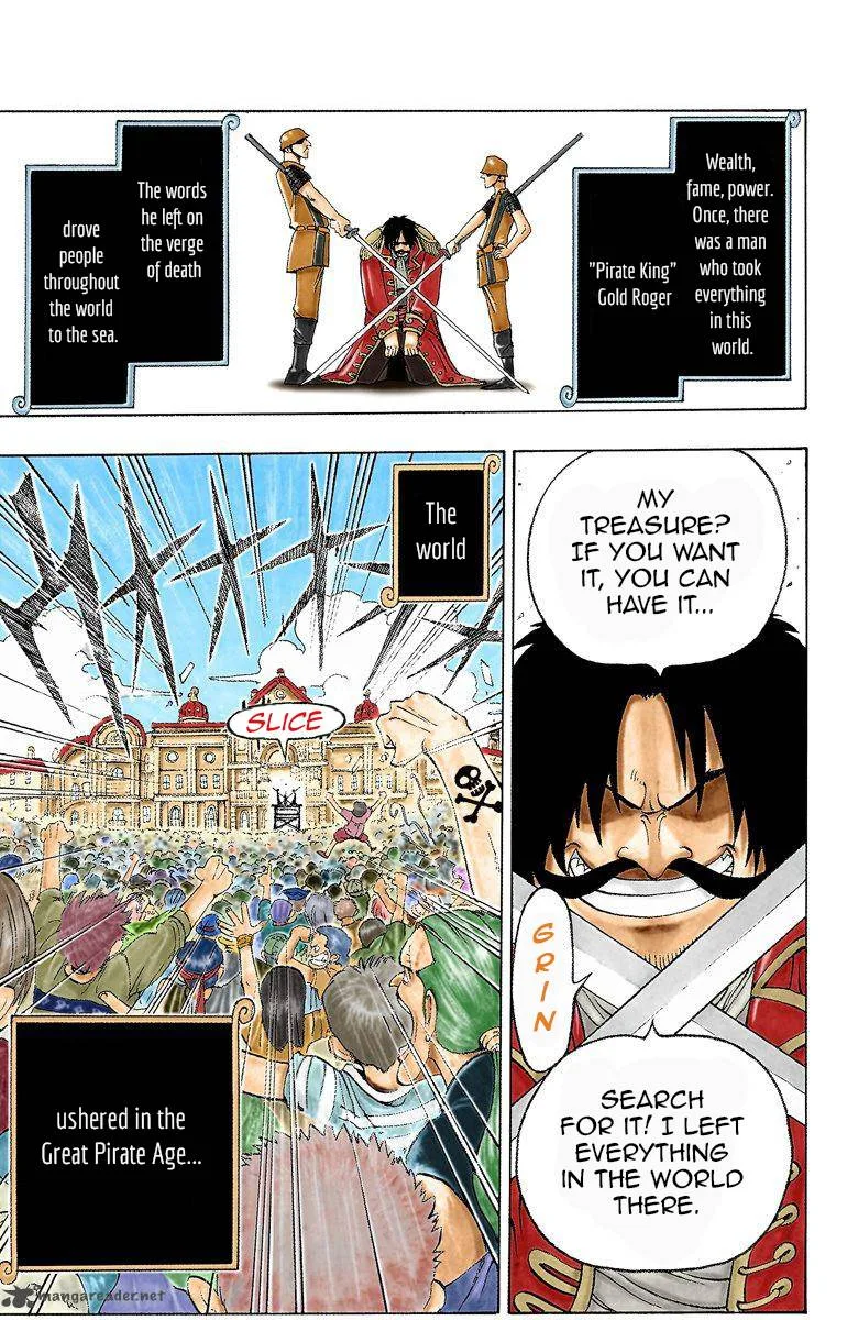 One Piece - Colored Chapter 1 page 1