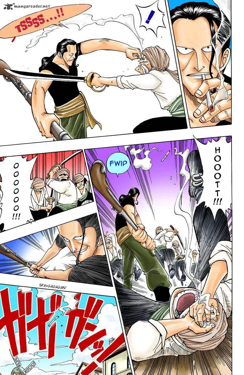 One Piece - Colored Chapter 1 page 34