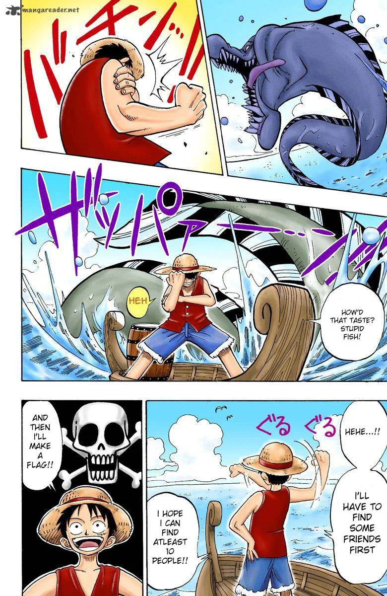 One Piece - Colored Chapter 1 page 50